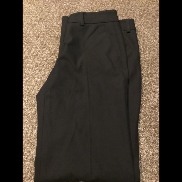 Theory tailored textured trousers in brown Size 6 - Picture 3 of 6